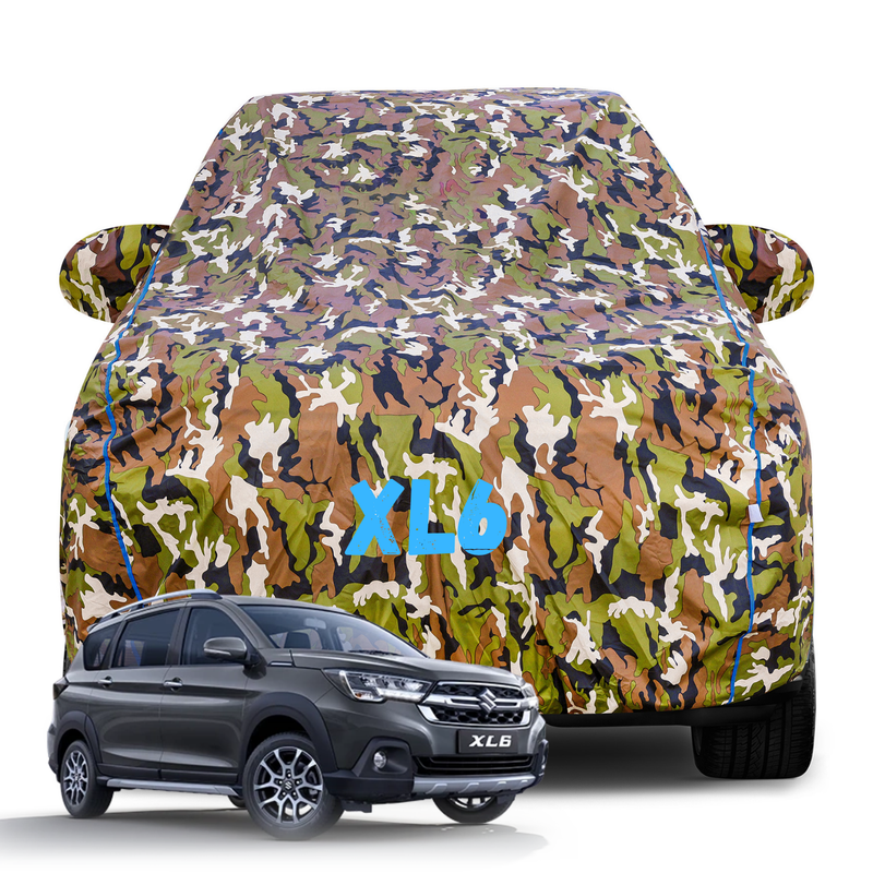 XL6 Army Car Cover