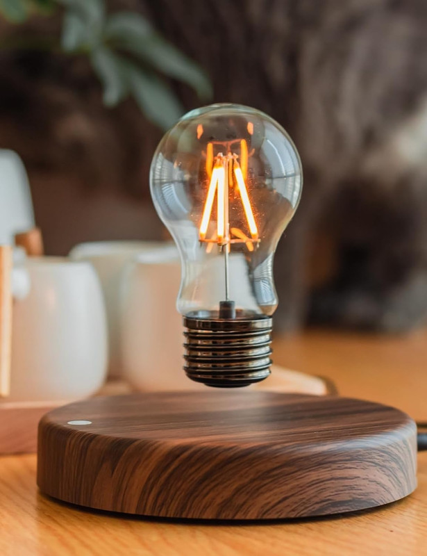 Floating Light Bulb Levitating Lamp