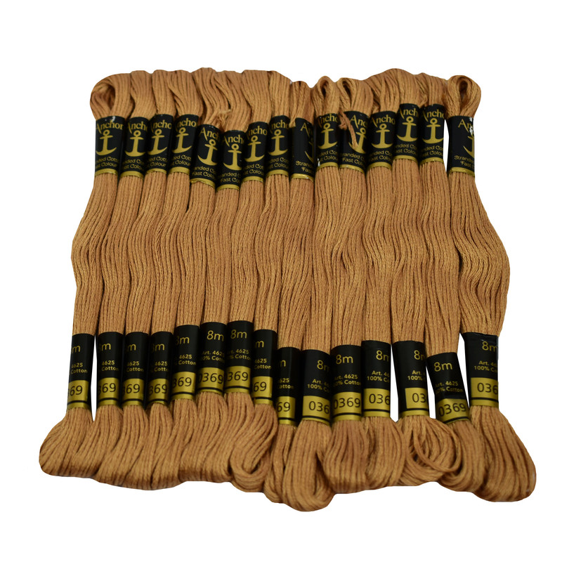 Anchor Cross Stitch Threads Stranded Cotton Beautiful Embroidery Floss 25 Skeins - Picture 125 of 156