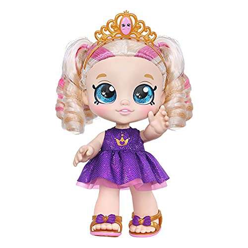 Amazon: Kindi Kids Tiara Sparkle Scented Big Sister Muñeca para Niñas 
