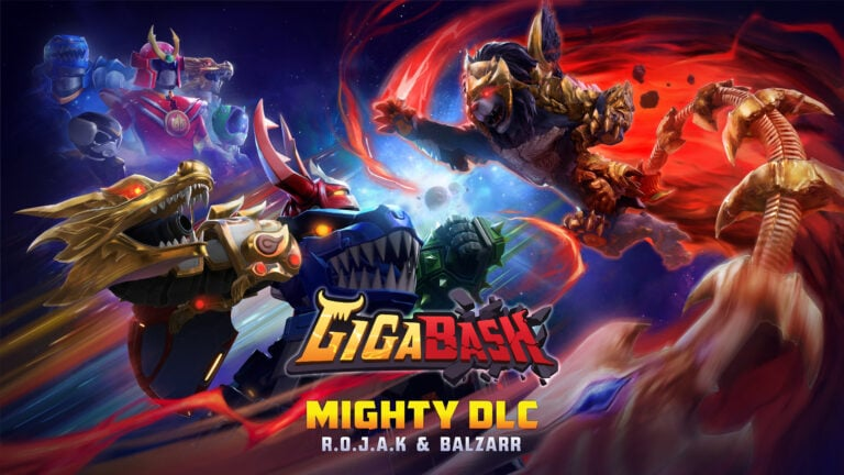 Personajes del DLC Mighty de GigaBash, ROJAK y Balzarr se lanzarán el 5 de septiembre visto en ciberninjas