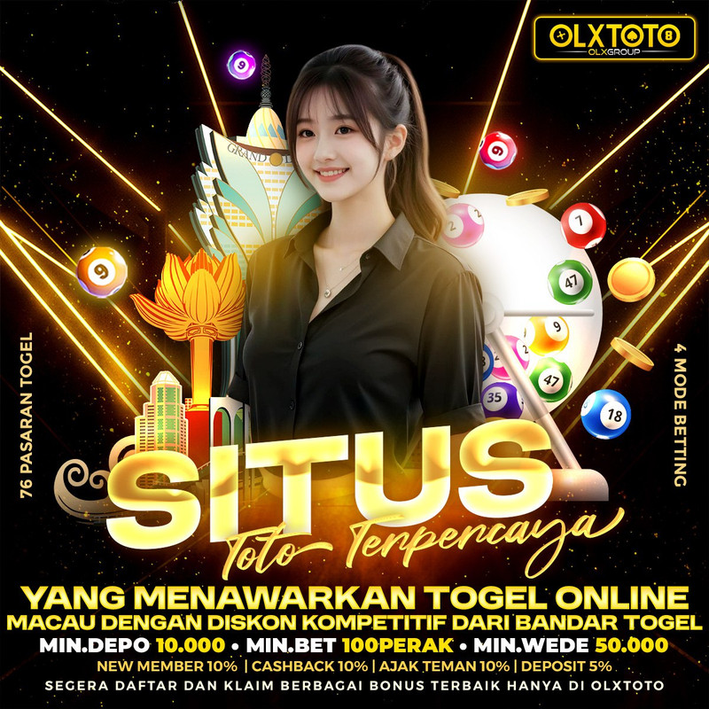 OLXTOTO # Situs Toto Terpercaya yang Menawarkan Togel Online Macau dengan Diskon Kompetitif Agen Bandar Togel