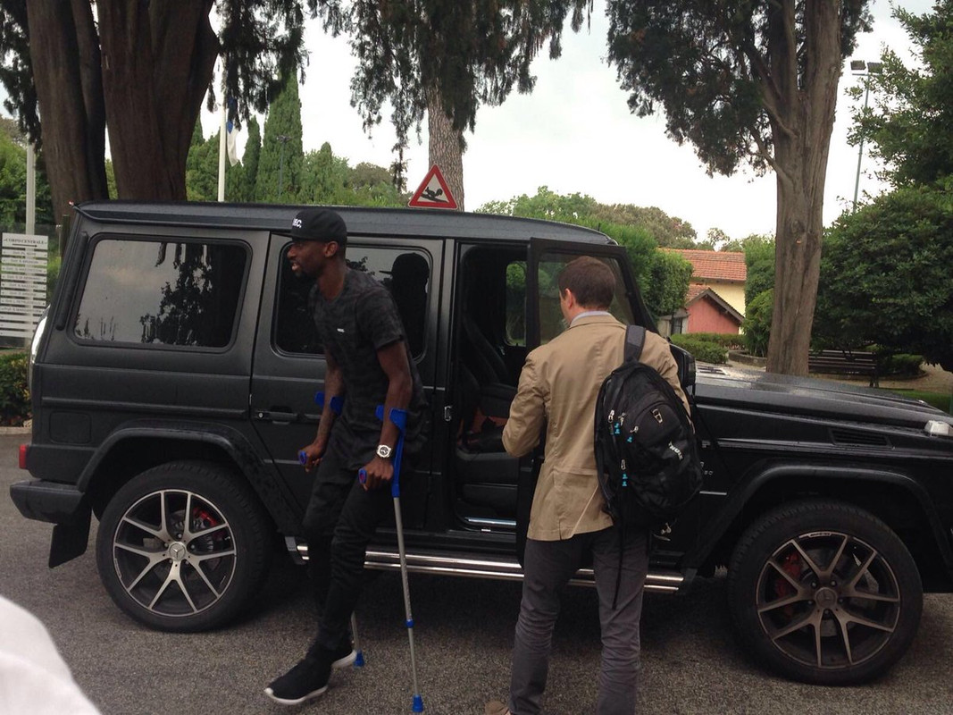 Antonio with his Mercedes