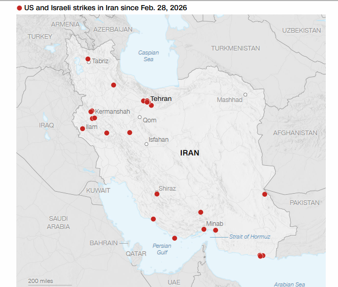 Los ataques tuvieron como objetivo varias ciudades de Irán, inclu - Seguridad y Situación Política en Irán