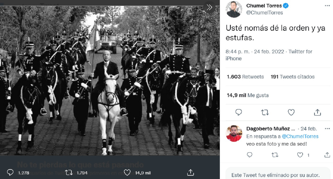 Chumel Torres se volvió tendencia ¿Qué fue lo que dijo sobre Felipe Calderón?