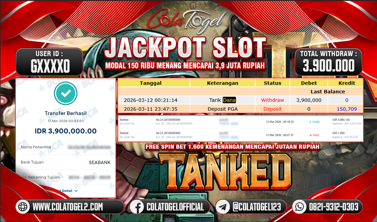 JACKPOT SLOT GACORR!!