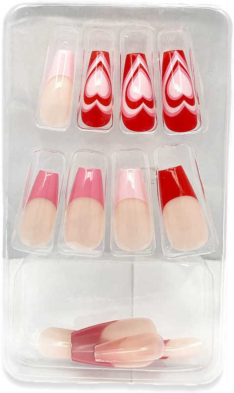 Daily Use Ballerina Nails 12pcs Designer (cosmos)