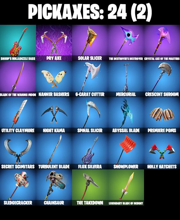 pickaxes comp