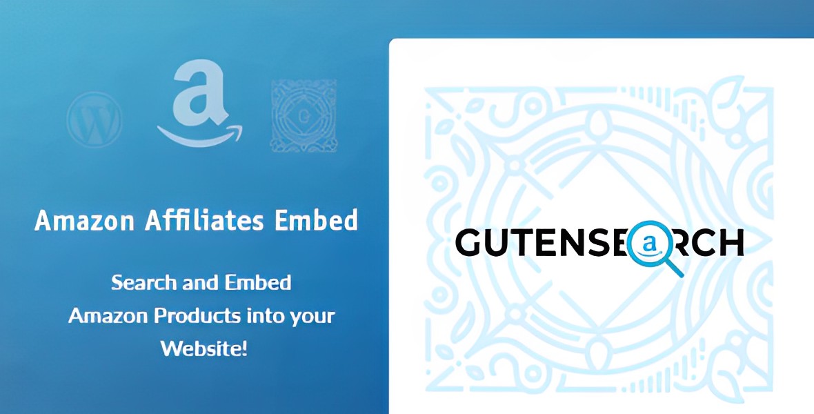 GutenSearch – Amazon Affiliates Products Search And Embed WordPress