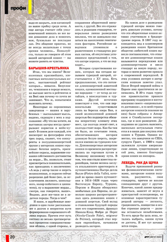 Друг кошек № 8 2009-20