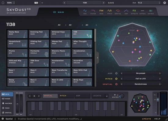 Sound Particles SkyDust 3D v1.5.1