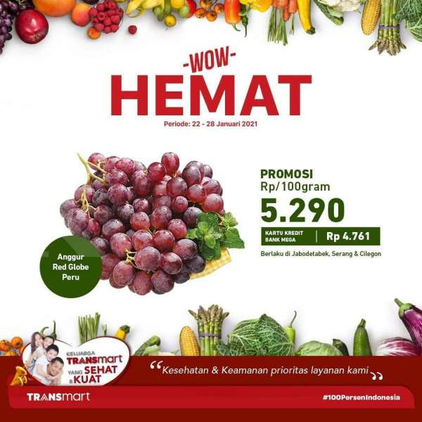 Katalog Promo Transmart Carrefour 22-28 Januari 2021