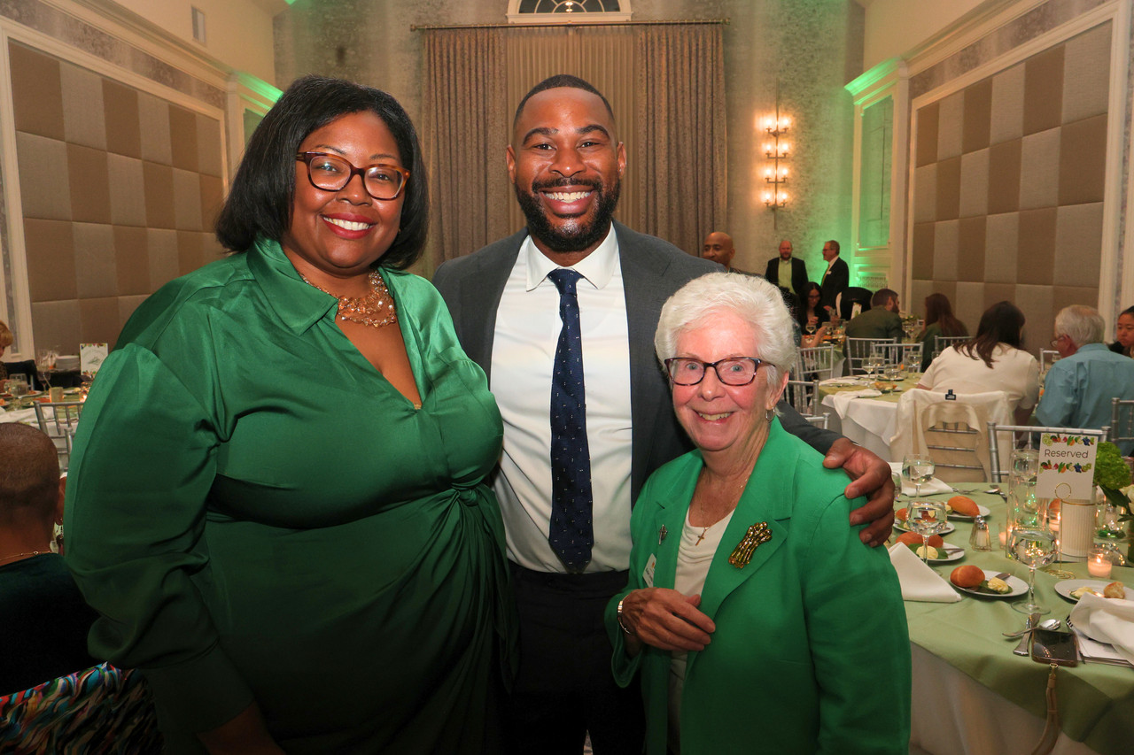 Green Bean Gala guests