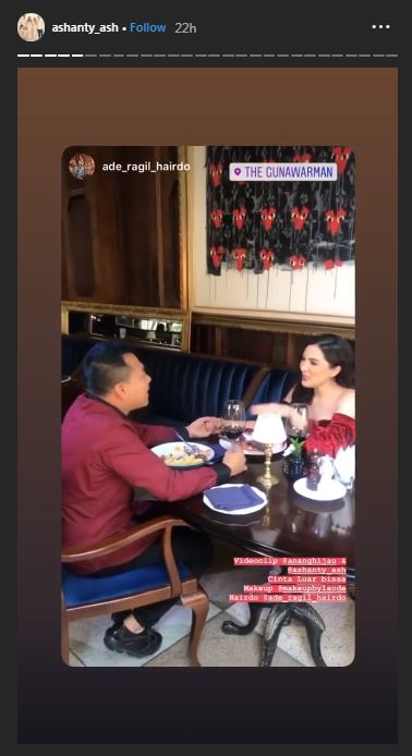 Proses syuting Anang dan Ashanty