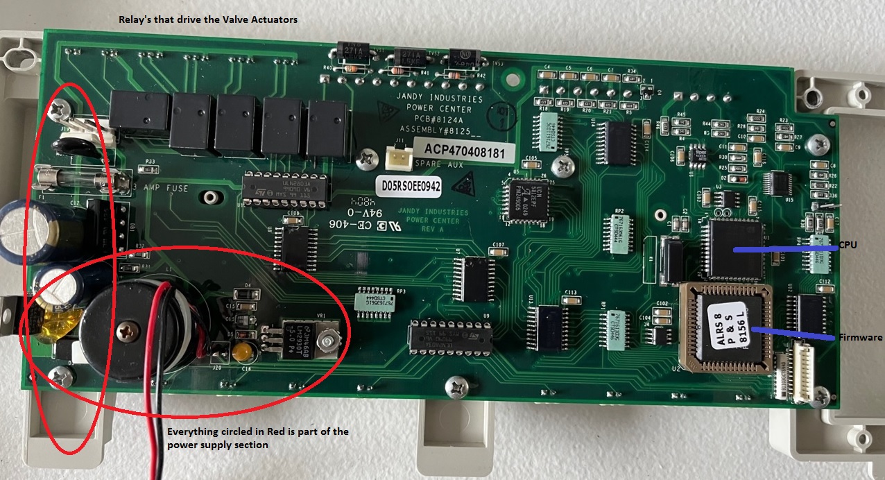 Jandy RS Back basic layout