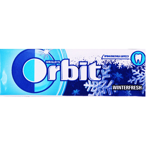 Гумка Orbit жув. Winterfresh аром ментолу 14г