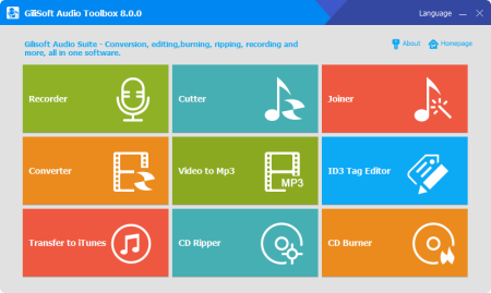 GiliSoft Audio Toolbox Suite 8.0 Multilingual