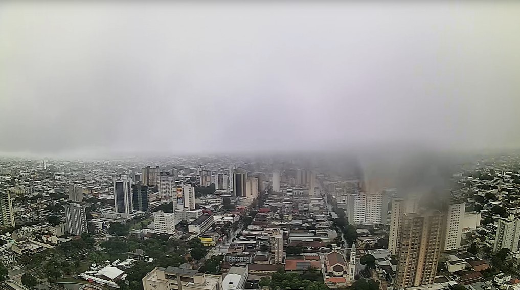 Campo Grande nesta manhã de terça-feira