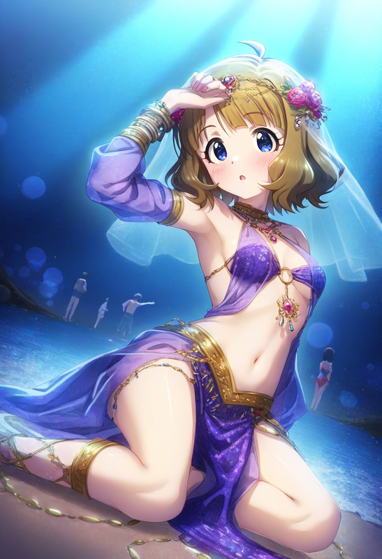 1girl, suou momoko (idolmaster million live!), {kobayashi ritz (artist)}, {{reoe s-3282692782