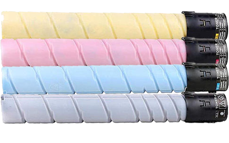 Konica Minolta BIZHUB C220 (TN216) Toner Cartridge Set:Black
