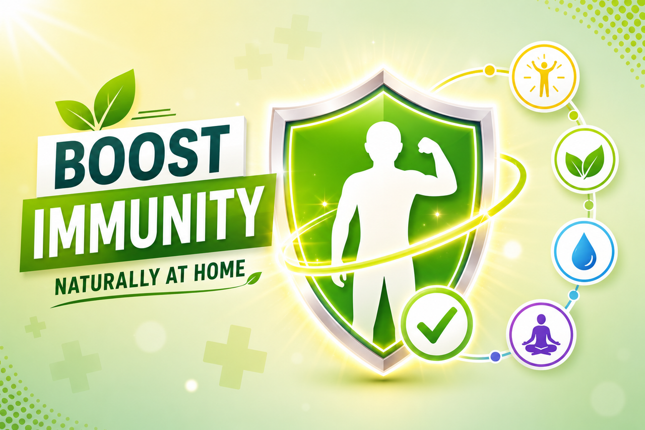 How to boost immunity naturally at home