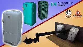 Vintage Fridge 3D Modelling a game asset - Complete Course