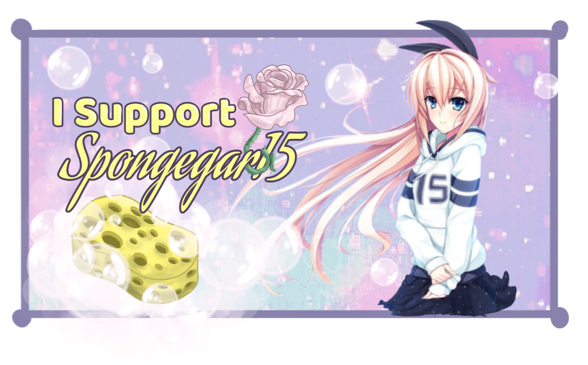 Spxngie's support stamp