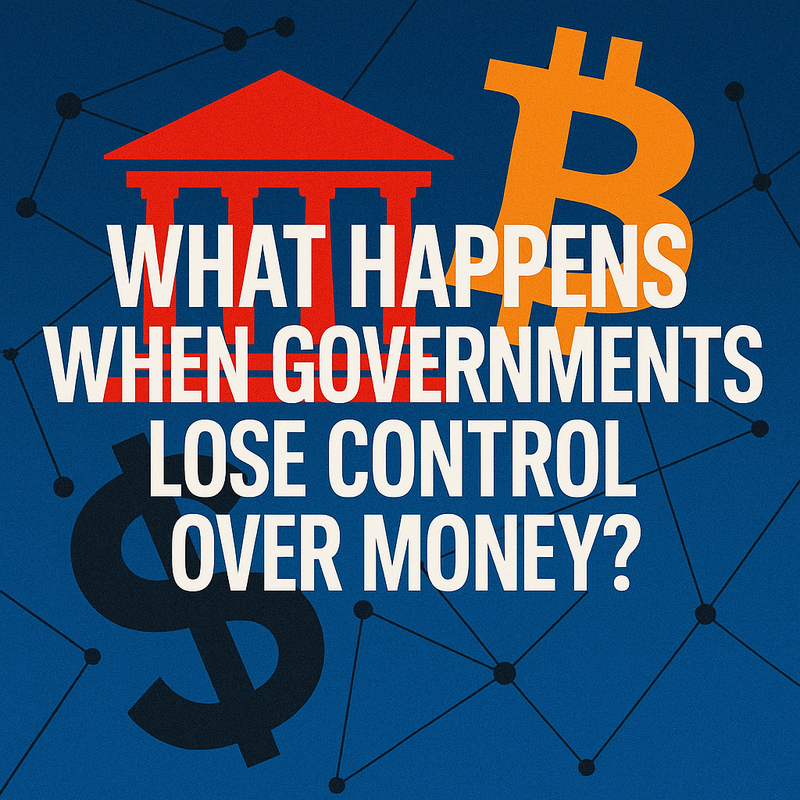 What happens when governments lose control over money?