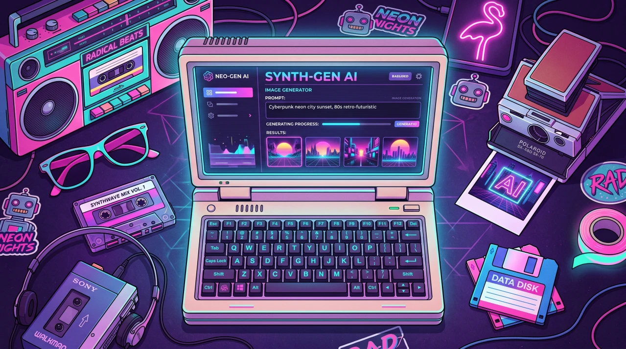 Retro AI Photo