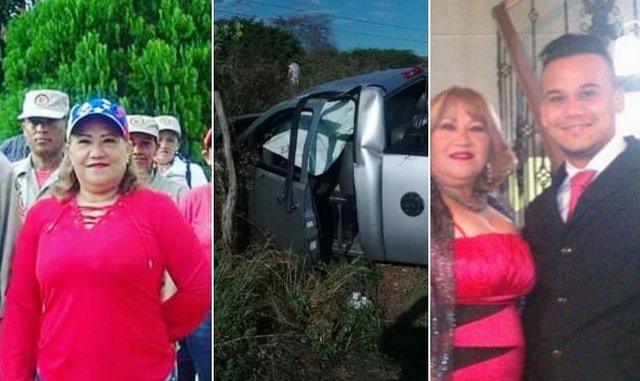 Alcaldesa María Lastra en Falcón muere en un accidente de tránsito Alcaldesa María Lastra en Falcón muere en un accidente de tránsito