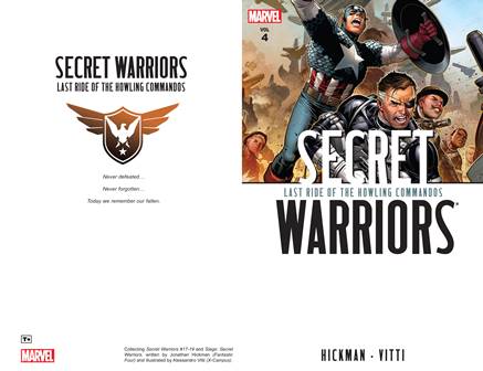 Secret Warriors v04 - Last Ride of the Howling Commandos (2011)