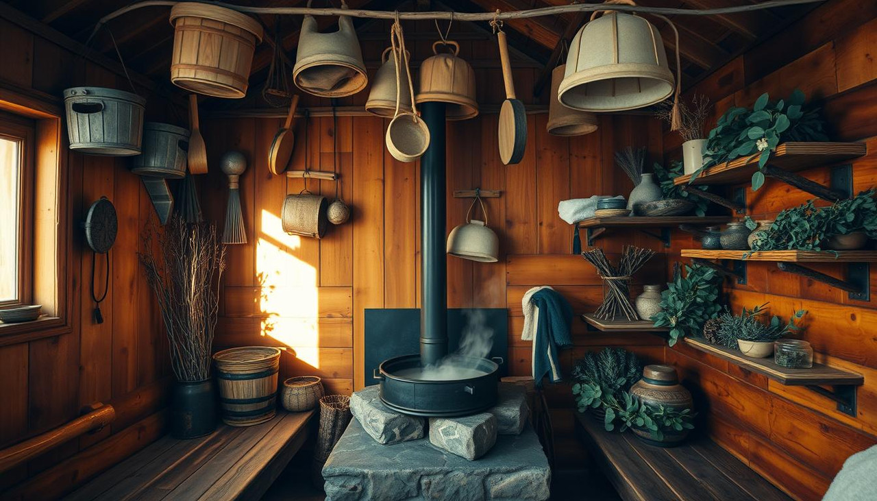 аксессуары для бани и сауны