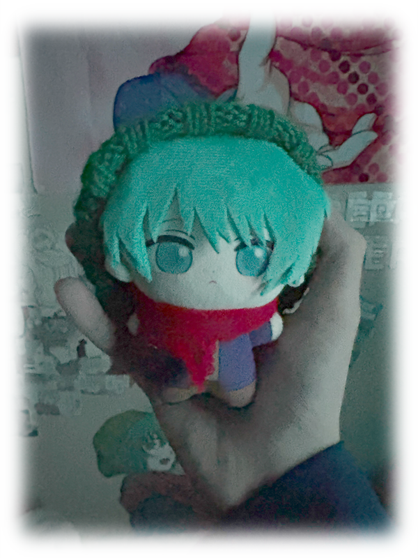 plushie beanie and scarf
