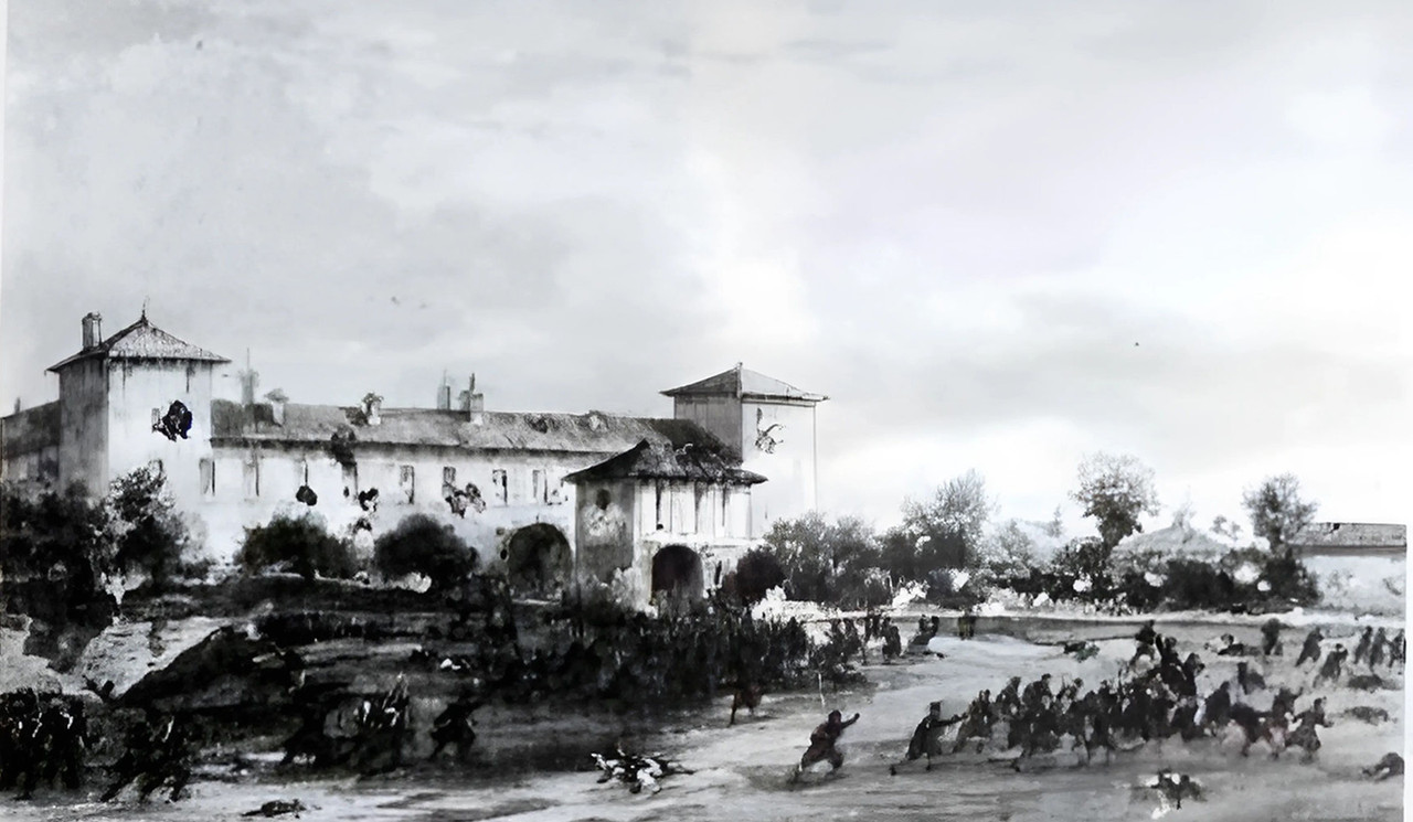 Franco Austriaca Melegnano Tropas Del 1º Cuerpo De Ejercito