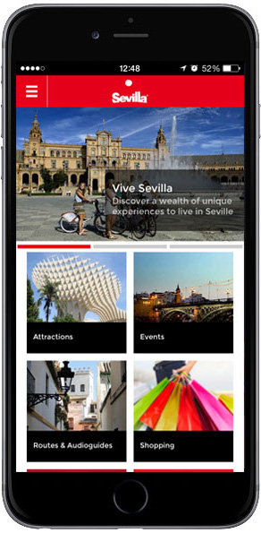 sevilla en iphone6 0 - Audioguia Sevilla