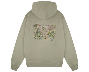 Derschutze "lotus" Zip Up khaki
