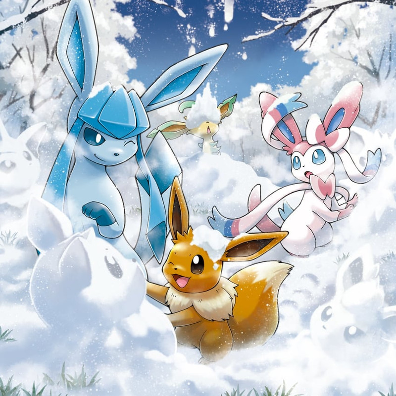 eevee-sylveon-glaceon-vaporeon-leafeon-a