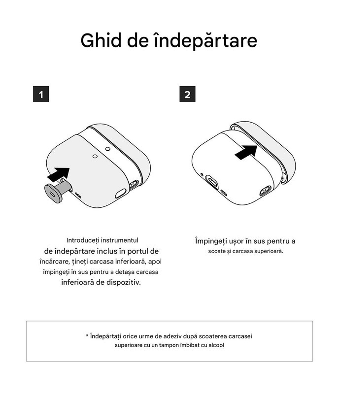 Husa pentru Apple AirPods Pro 3 Ringke, Silicon premium, Breloc Carabina, Snur detasabil, Incarcare Wireless, Roz APDP3 SLCN BK Sub12