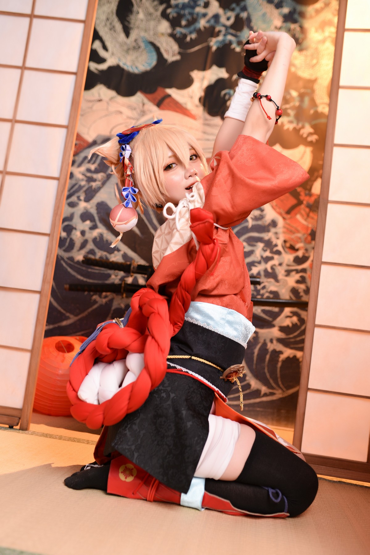 PoppaChan Yoimiya Cosplay (Genshin Impact) HD Photos – 80 Images 270MB插图8