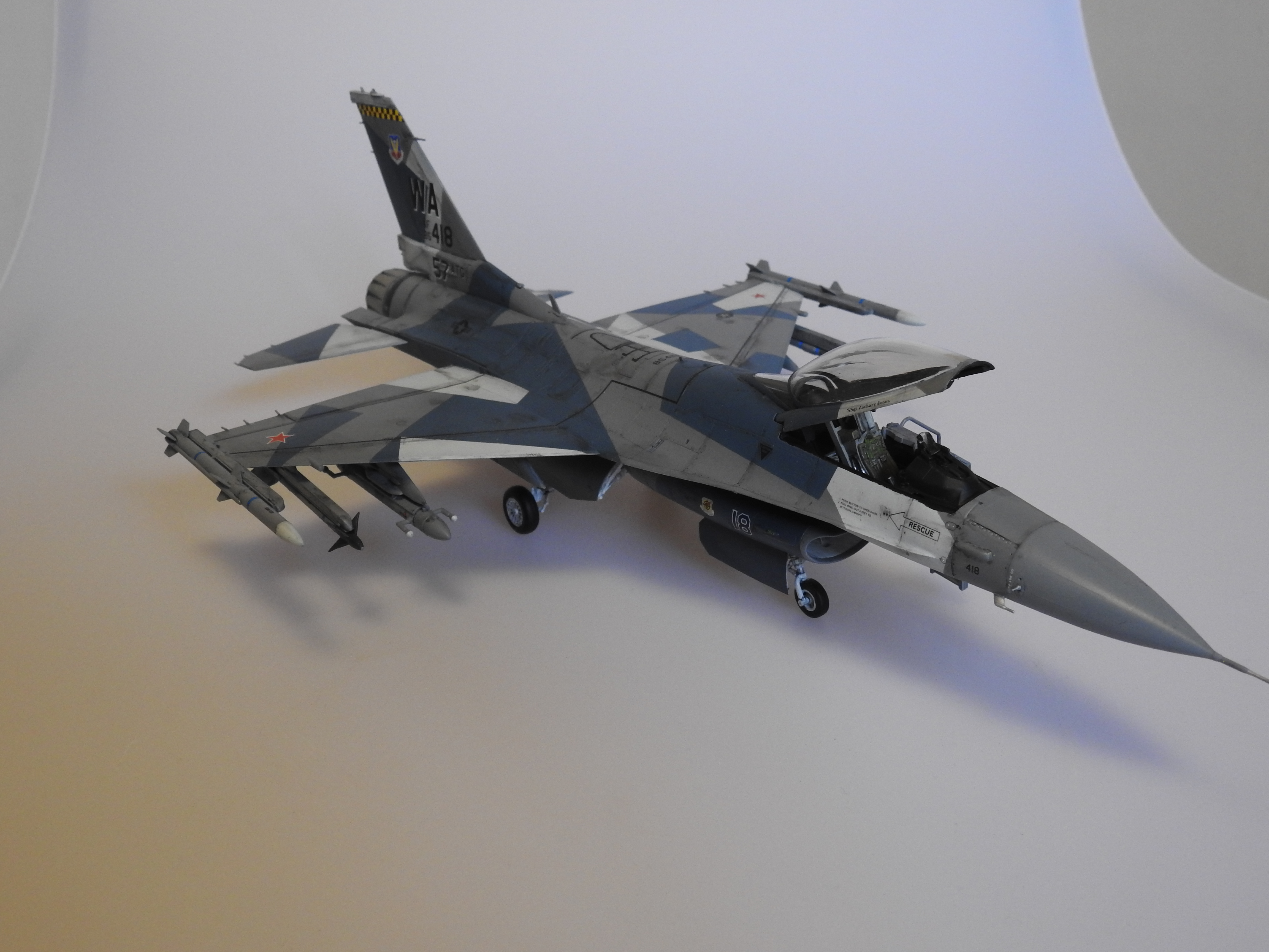 F-16C Tamiya 1/48 - Klar DSCN8240