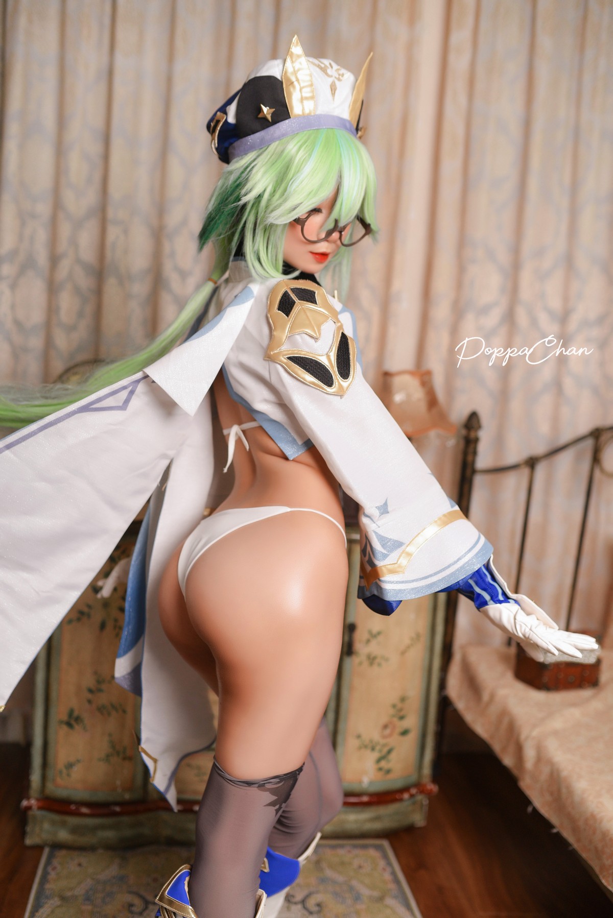 PoppaChan Sucrose Cosplay (Genshin Impact) – 29 Photos 14 Videos 163MB插图4