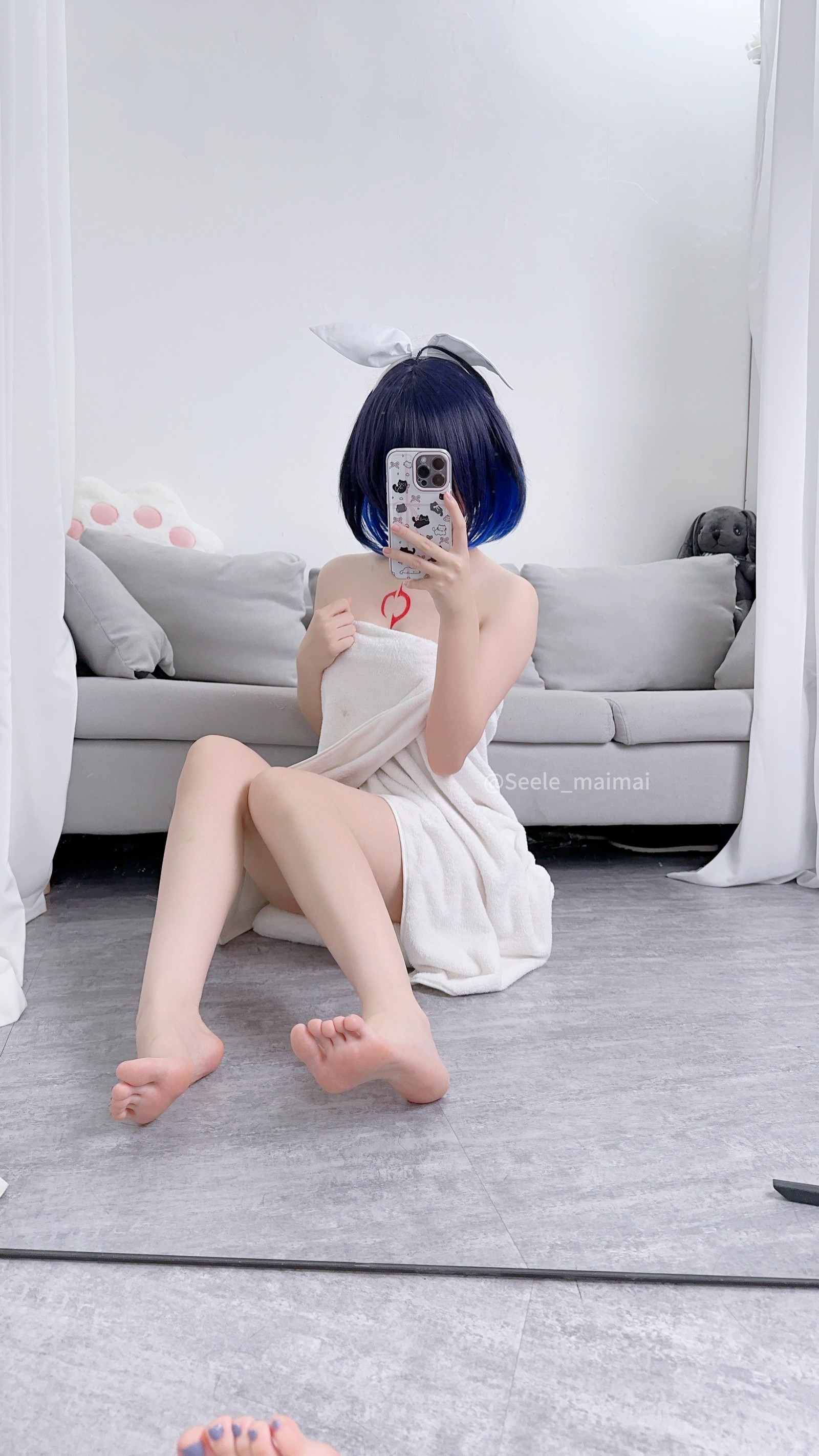 Seele麦麦崩崩温泉主题写真｜温泉场景高清套图（59P-196MB）插图6