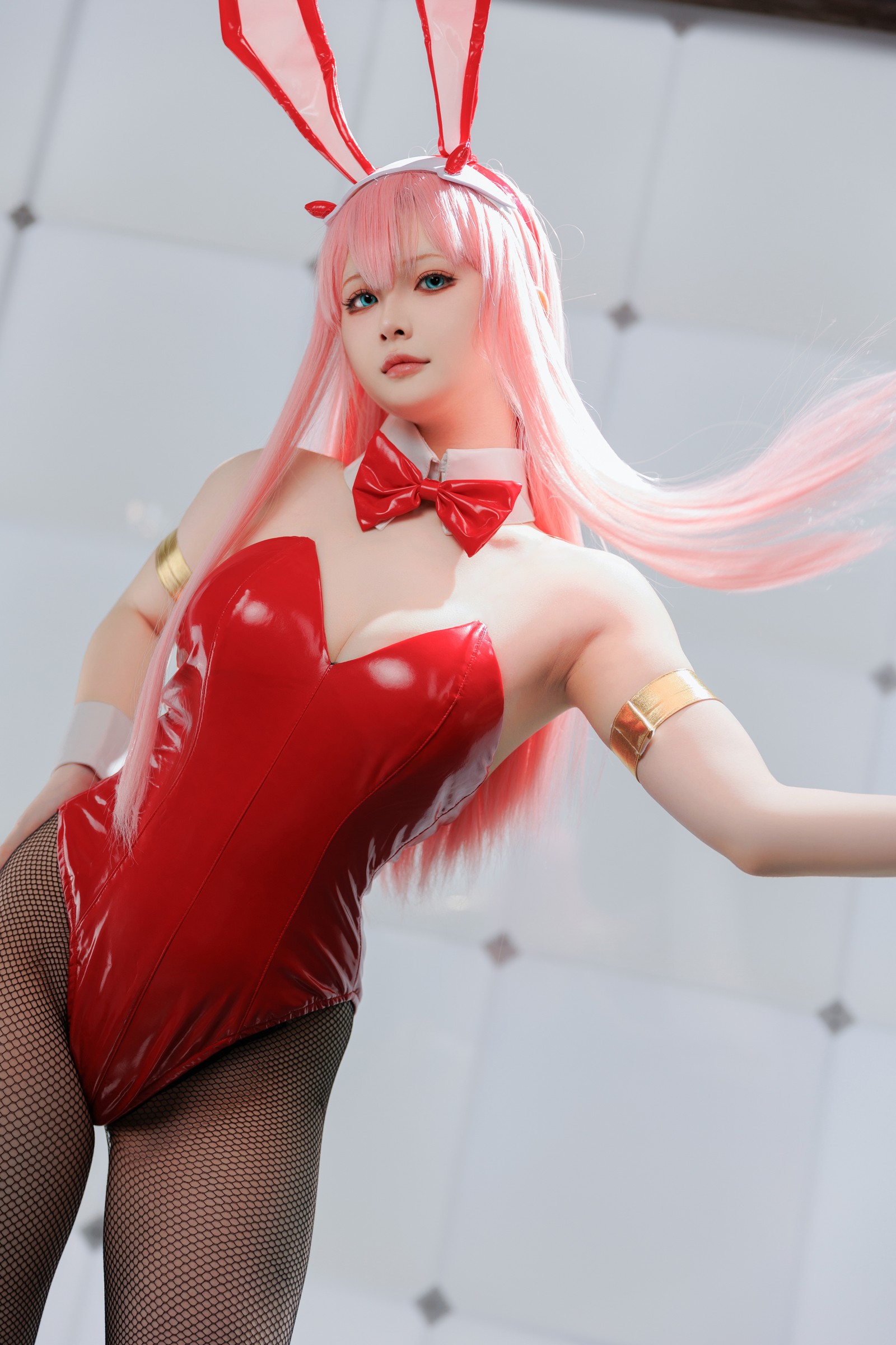 屿鱼 Yuyu Zero Two Cosplay 写真图集｜Darling in the Franxx 高清摄影（39P｜356MB）插图4