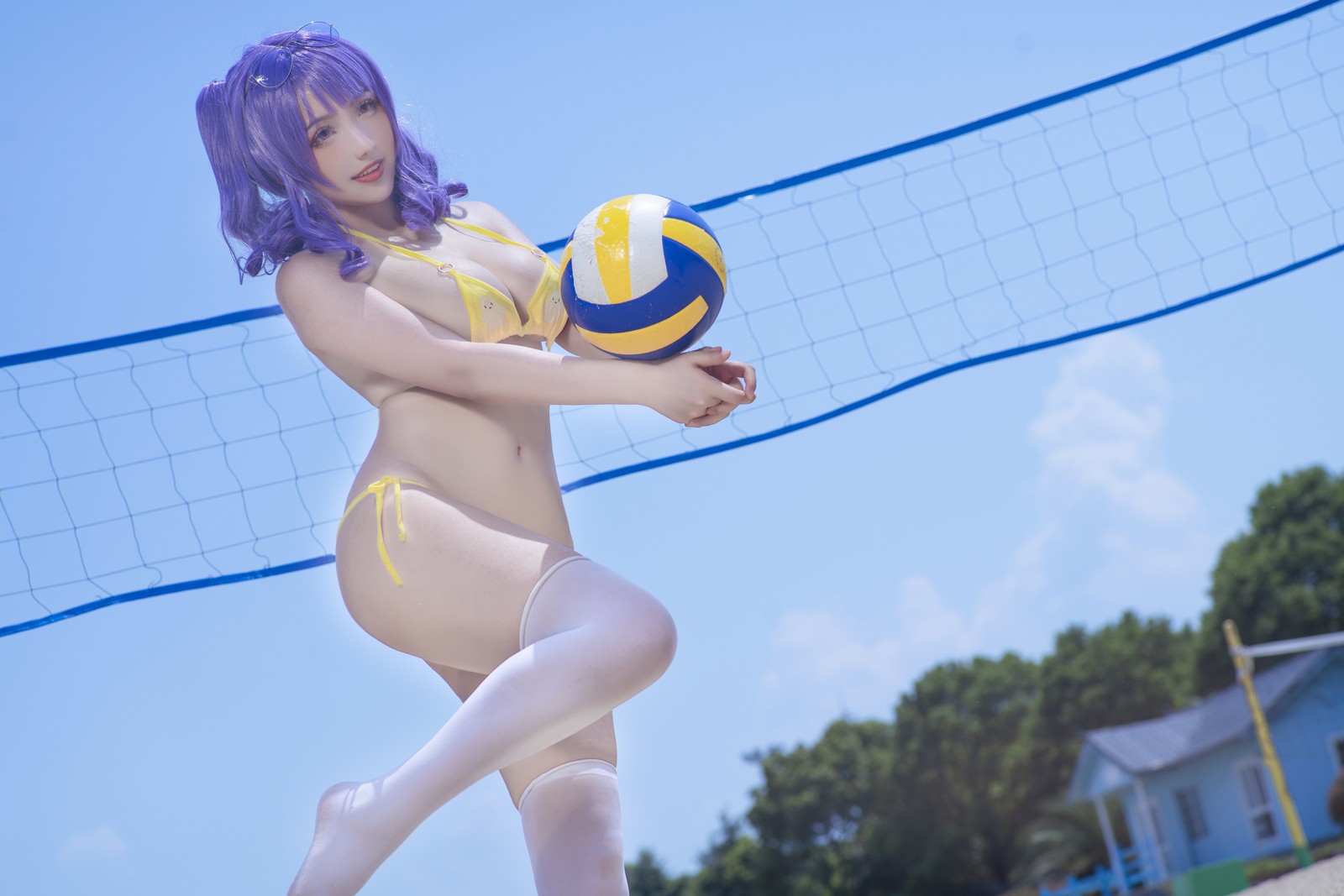 刺青Poi 沙滩排球 Cosplay｜夏日主题 写真合集（含隼隼子）【40P｜667.8MB】插图4