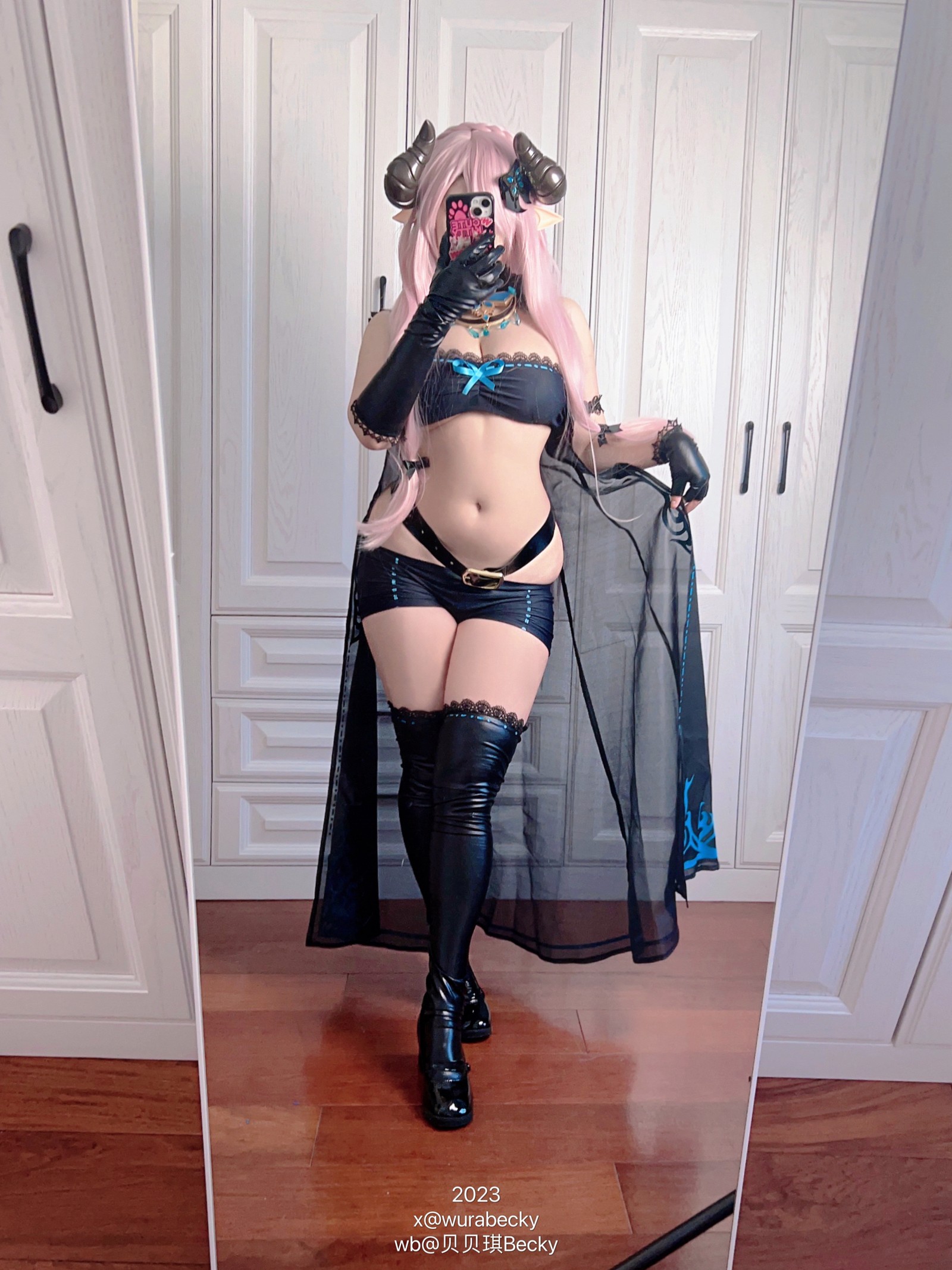 贝贝琪 Becky 娜露梅亚 Cosplay 写真集｜角色高清图集（24P｜181MB）插图8