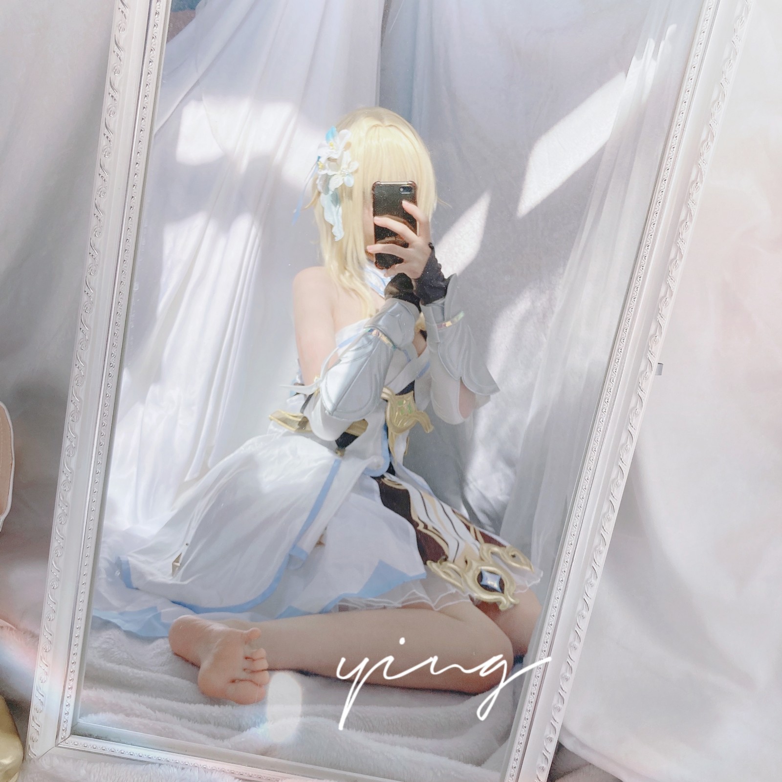Seele麦麦荧纯白物语 Cosplay｜原神主题高清写真集（145P-445MB）插图6