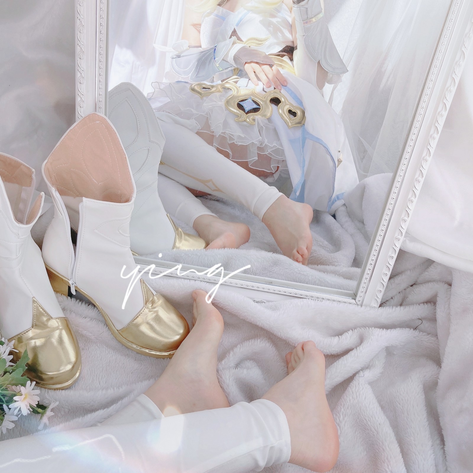 Seele麦麦荧纯白物语 Cosplay｜原神主题高清写真集（145P-445MB）插图1