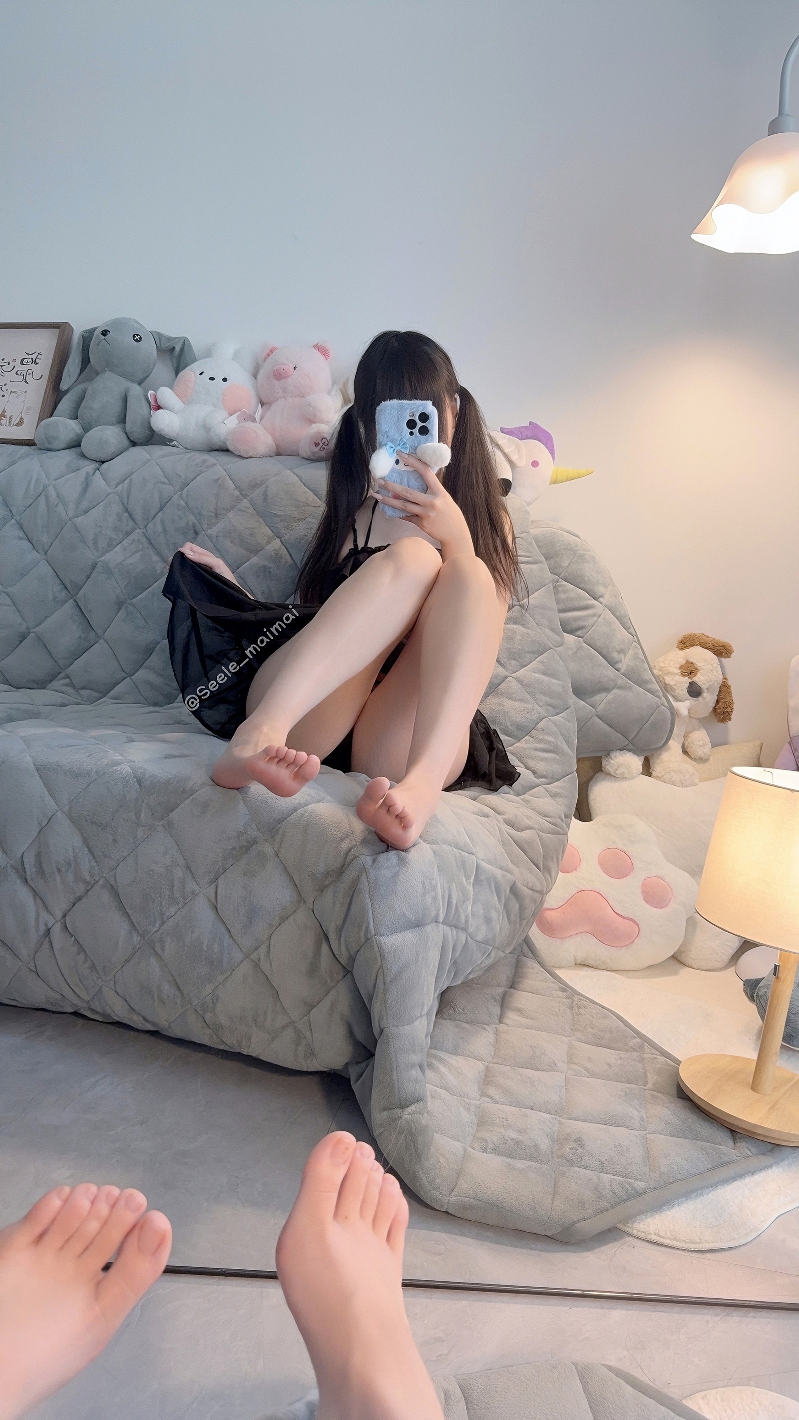Seele麦麦黑黑麦写真＋视频合集｜黑系魅惑主题图包（53P-5V-269.5M）插图2