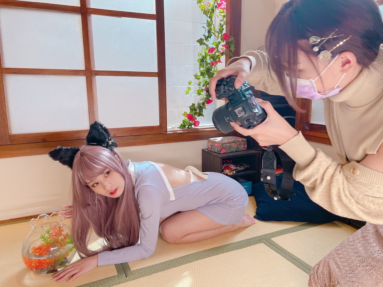 泥泥汝 猫女 主题 Cosplay 写真＋视频合集｜高质量图集（372P｜12V｜1.09GB）插图3