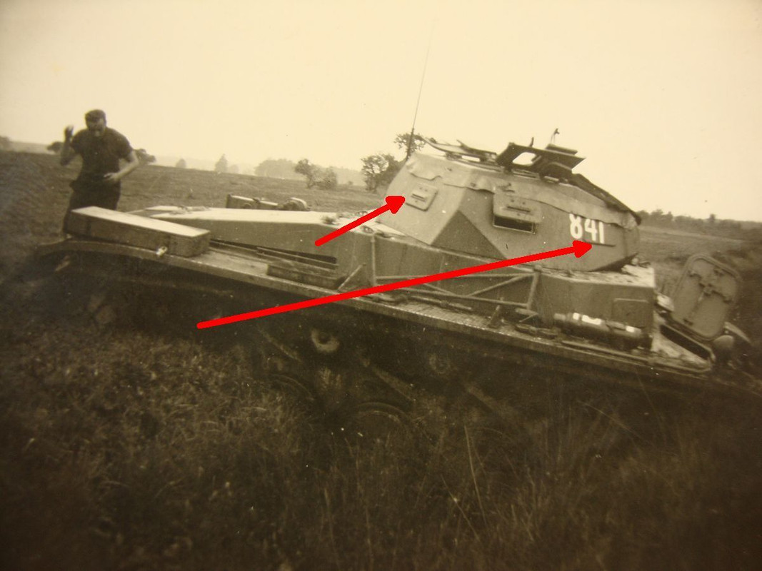 Panzer 2, Panzer II bei einer Übung, Manöver, Ke